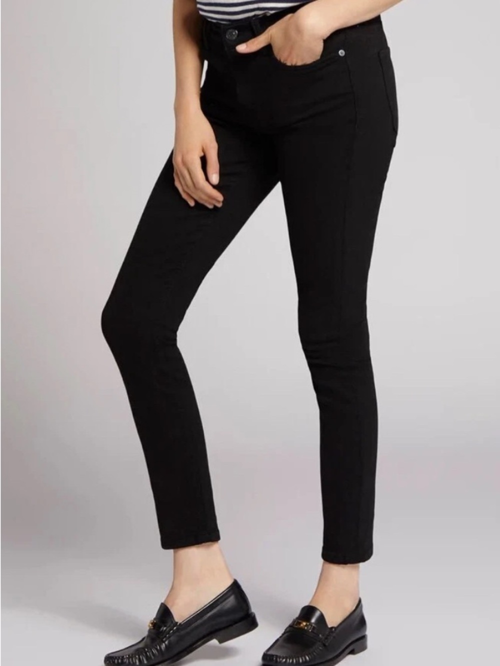 Current/Elliott “The Stiletto” Skinny Jeans 🖤 Jet Black